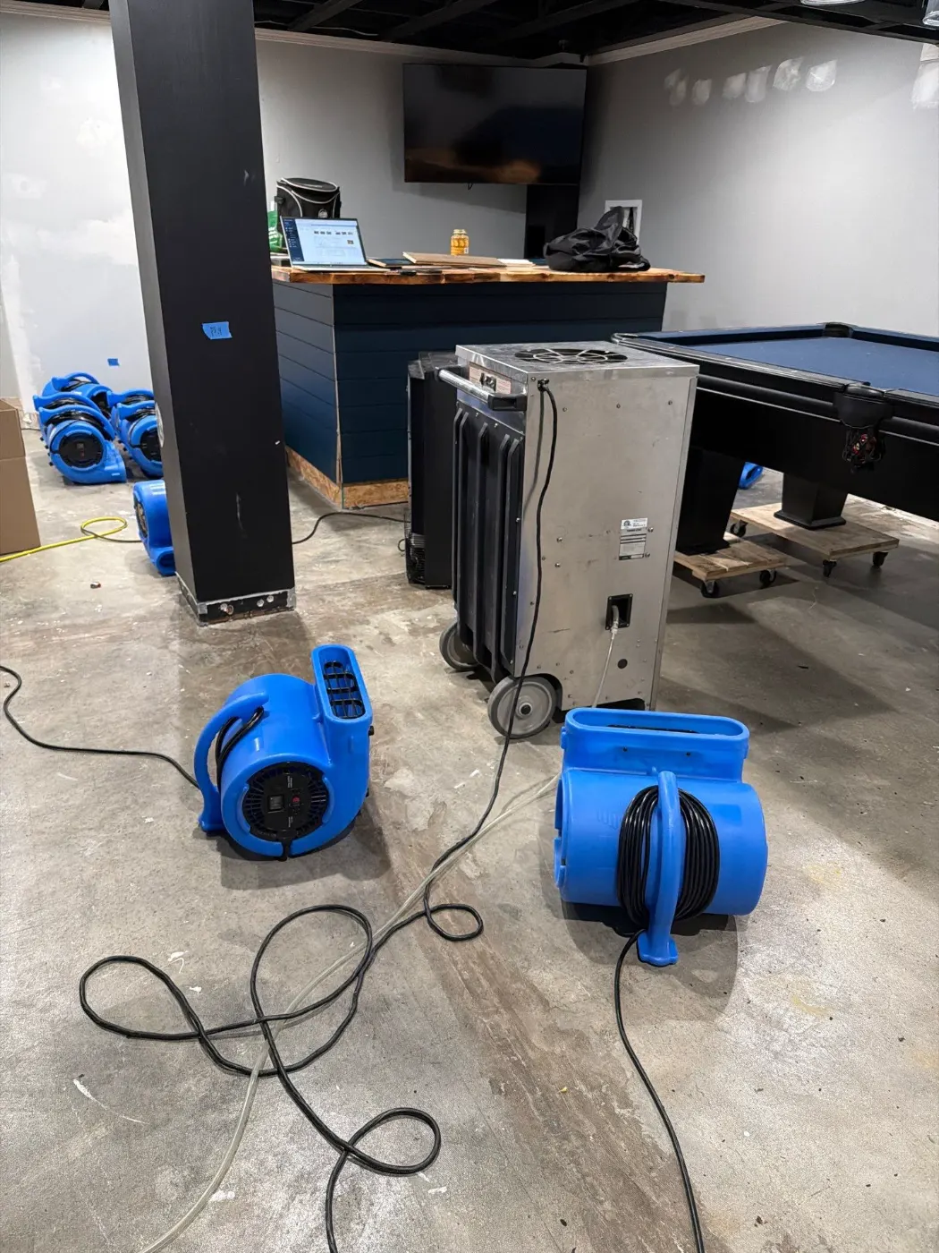 Commercial water mitigation in Cool Creek, Indiana