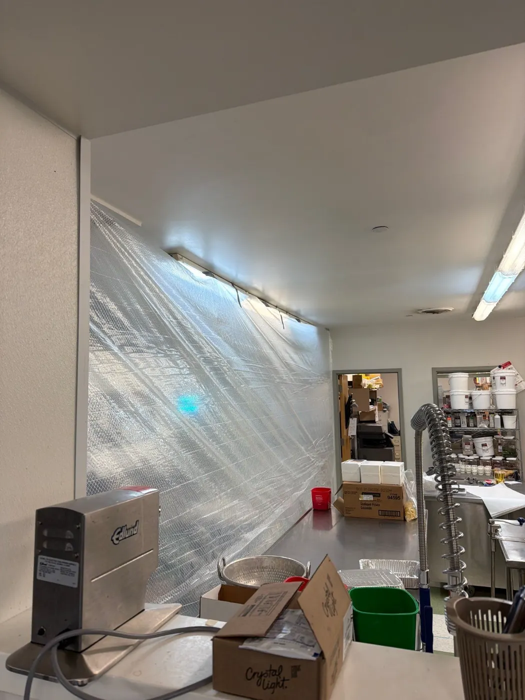 After-hours dry-out at Cool Creek commercial property